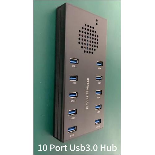 10 Port USB3.0 Hub-NS-H10B-A