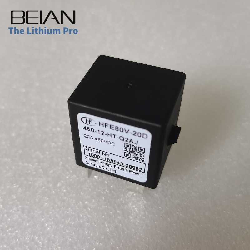 450V 20A HONGFA HFE80V 20D voltage DC contactor