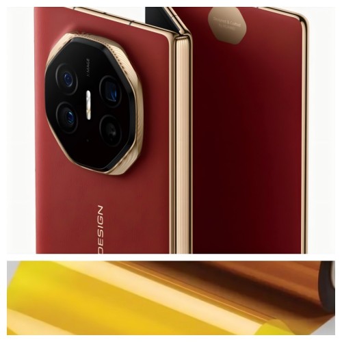 Anwendung von Polyimidfilm-Polyimid auf Huaweis dreifacher Bildschirm