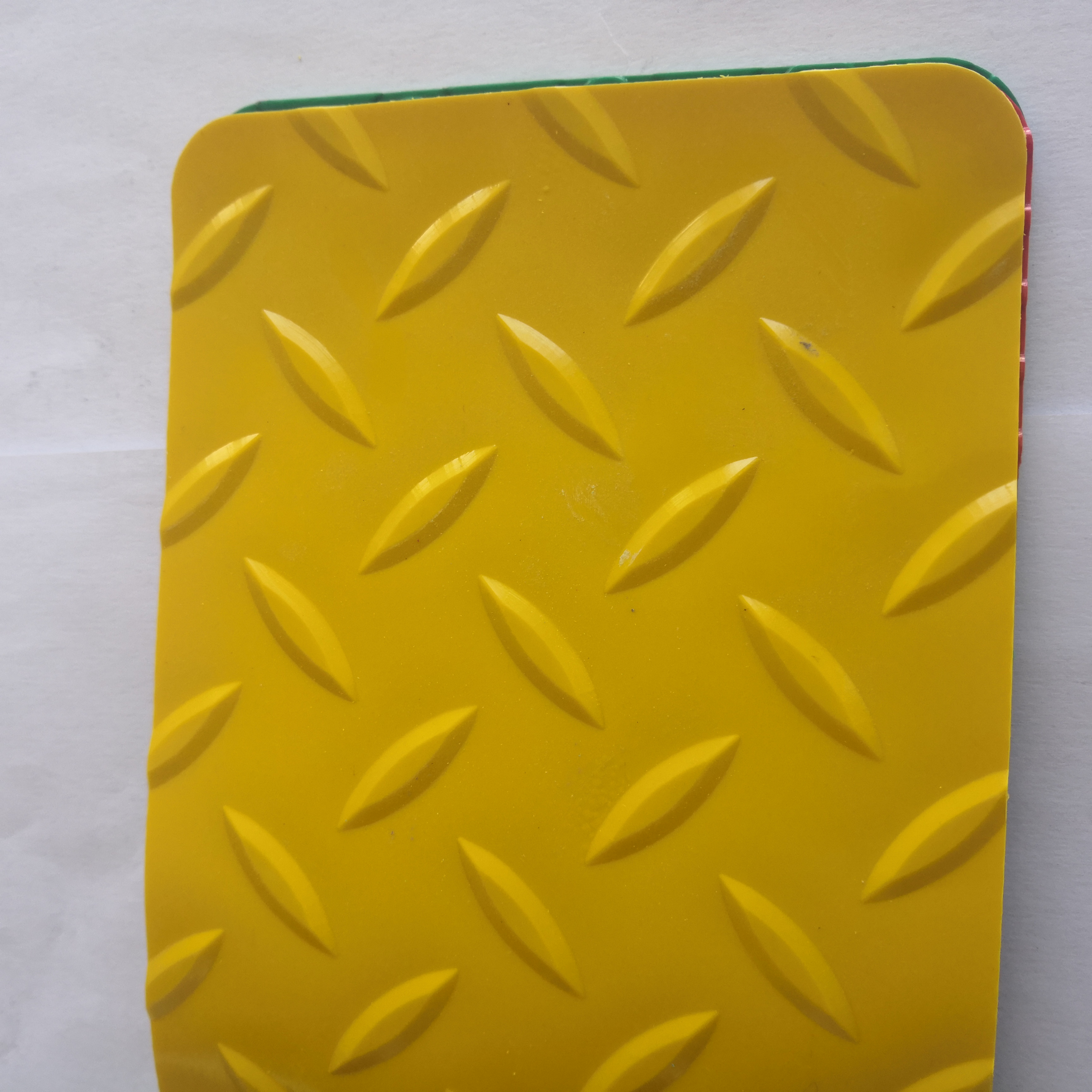 Motif de feuille PVC Mat de sol / garage en plastique Mat1