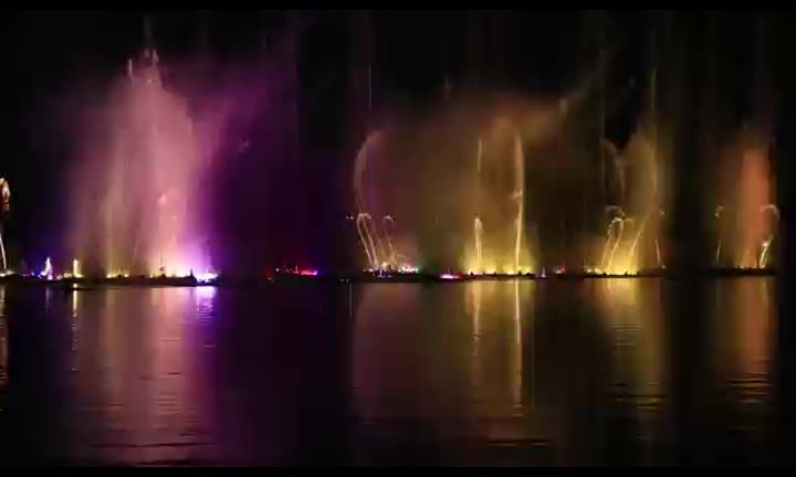 beautiful water music dancingfountain show