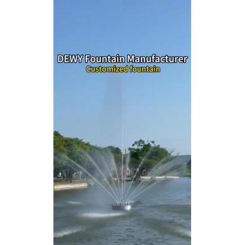 Фонтани аэратори кӯли беруна