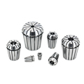 High Precision ER11 Spring Collet for CNC Milling Machine - DIN64599B 65Mn Steel ER Collet 0.008mm Metric Inch Size1