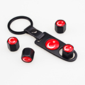High-Quality Automotive Valve Cap Modified Leather Buckle1