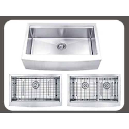 Select the shape of the kitchen sink according to design