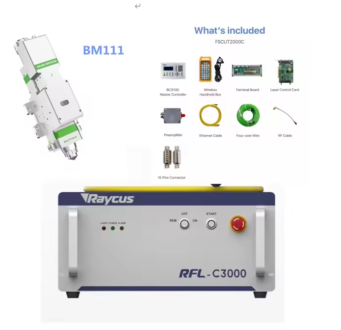 Raycus Fiber 1000w Laser Source