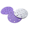 6 Inch Purple Ceramic Hook and Loop Sanding Discs for Car Body Polishing1