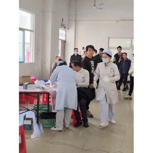 Company News: The company held employee physical examination activities to show care and concern