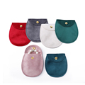Hanhong Factory Großhandel Custom Luxus Samt Schmucktasche Dicke Schwamm Halskette Ring Samt Schmucktasche11
