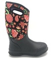 Flower Printing Ladies Neoprene Garden Boots1