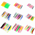 Luminous Squid Skirt Soft Plastic Lures for Sea Bass, Salmon, Trout1