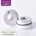 Precision 28mm Laser Ceramic Ring Parts for DNE WSX HANS YAG Fiber Cutting Machines1