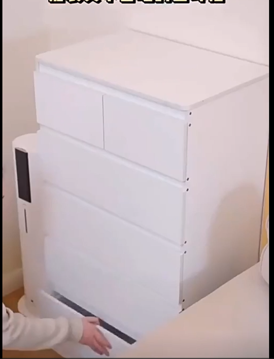 Five drawer removable metal lockers