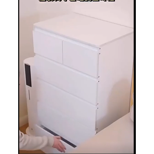 Five drawer removable metal lockers