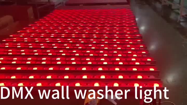 Producción de lavadora de pared DMX RGB