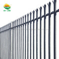 Hot Dipped Galvanized Tower Top and Angle Top Steel Palisade Fence1