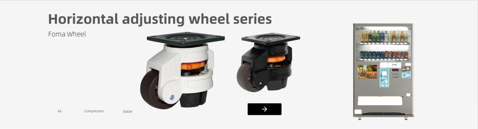 Leveling Caster Footmaster Wheel