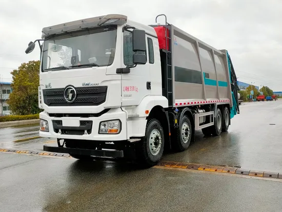 Shacman Gred Profesional 8X4 30-33cbm Trak Tolak Mampat1