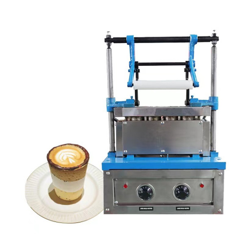 Stappen in het werkproces van het koffiebekleding Machine -machine