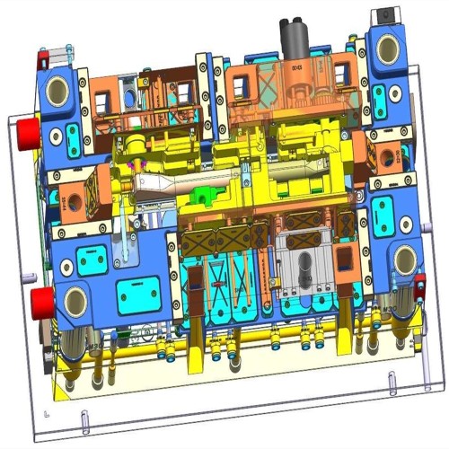 Aplicación de moldes de inyección de plástico para automóviles.
