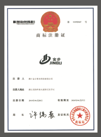 Trademark Registration Certificate