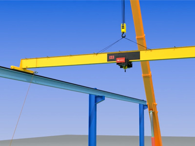 Single Girder EOT Crane Erection Video