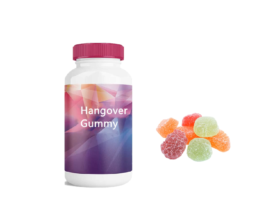 OEM/ODM Süper Sağlık Bitkisel Tatlı Akşamdan Kalma Sakızları Alkol Sarhoş Hangover Gummies1