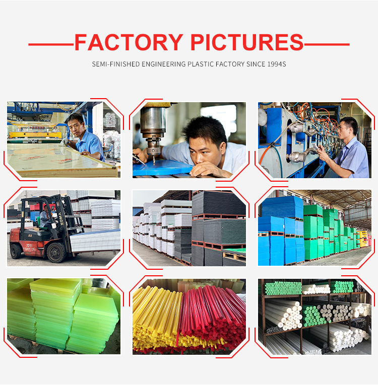 High Quality Imported Material  Polyoxymethylene 2000*1000mm POM Plastic Sheet