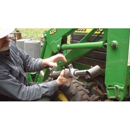 How to Remove Hydraulic Cylinder From Front End Loader