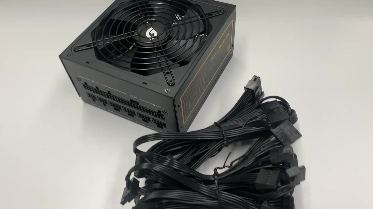 GREENLEAF The Factory Custom 80Plus Gold 14CM Fan Flat Type Cable Full Modular 1000W Atx Pc Power Supplies1