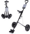 Foldable Pull Push Golf Trolley - Portable Factory 2 Wheels Golf Cart for Golf Course1