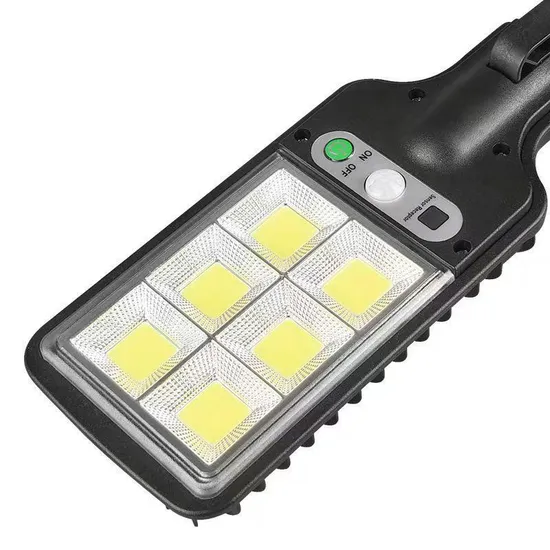 Luces de pared elegantes con energía solar para jardín y patio1