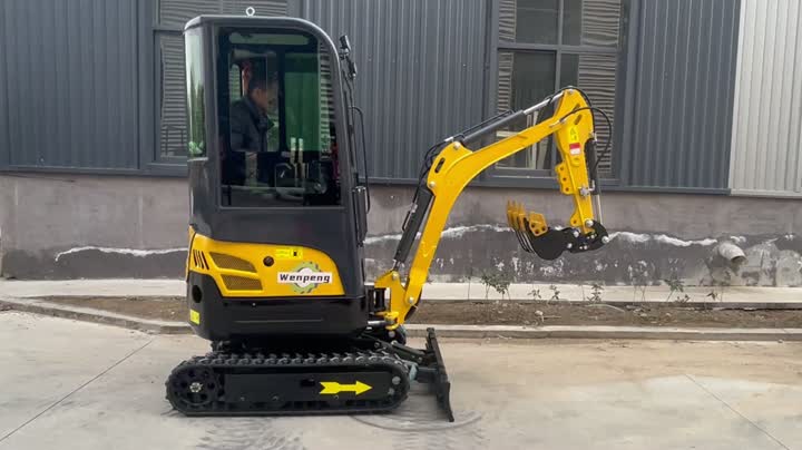 Mini Crawler Excavator With Retractable Chassis