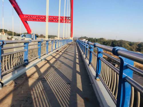 Meilleur choix pour l'infrastructure : garde-corps de pont en tuyaux composites en acier inoxydable rentable avec résistance aux chocs et à la rouille