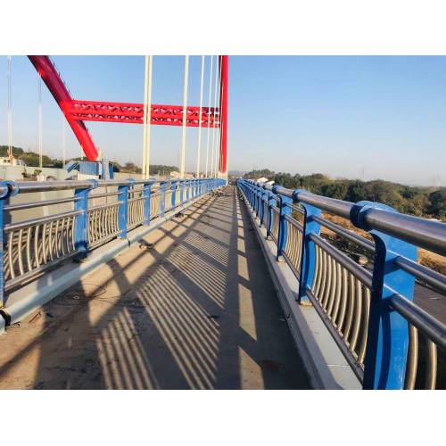 Meilleur choix pour l'infrastructure : garde-corps de pont en tuyaux composites en acier inoxydable rentable avec résistance aux chocs et à la rouille