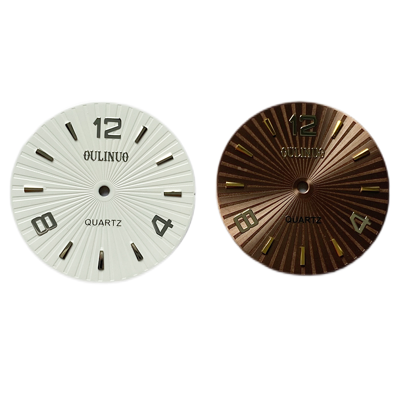 Reloj en relieve Sunray Dial