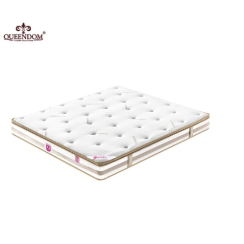 La elección de lujo para el sueño profundo: colchón de espuma de memoria de cama doble del hotel