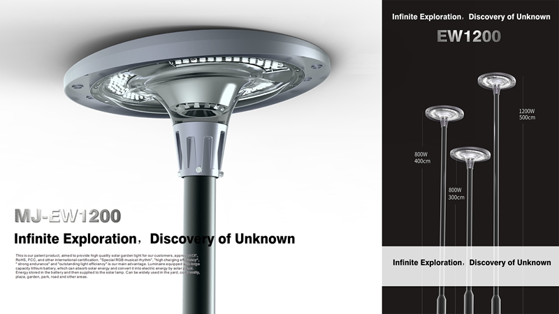 Lampu Taman Solar Pahlawan Explorer