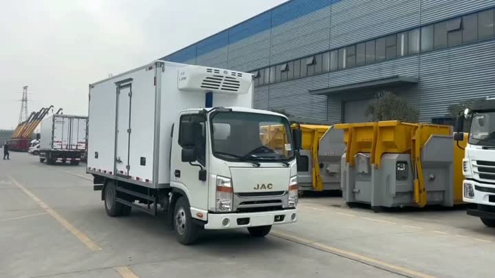 JAC 4.2 metros de camión refrigerado