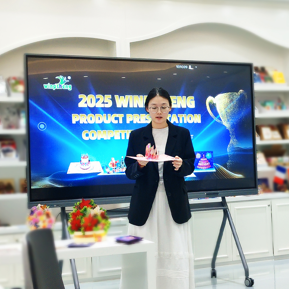 Concorso di presentazione del prodotto del team aziendale Winpsheng | Innovazione dei biglietti d'auguri
