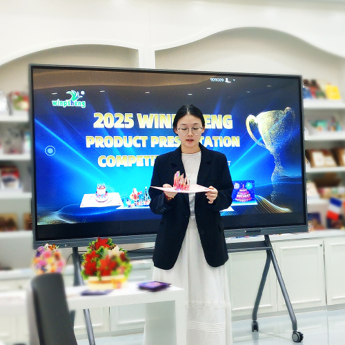 Concorso di presentazione del prodotto del team aziendale Winpsheng | Innovazione dei biglietti d'auguri