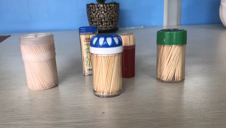 Hot sale natural Eco-friendly disposable bamboo toothpicks made in China1