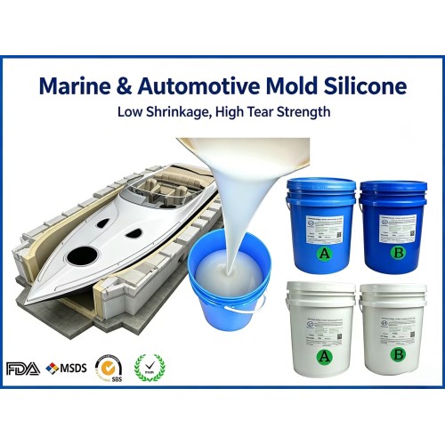 Automotive and Marine Mold Silicone Rubber: A Key Material Upgrade for Large FRP Molding