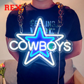 Customized LED NFL Logo Neon Necklace - 32 Team Spirit Accessories1