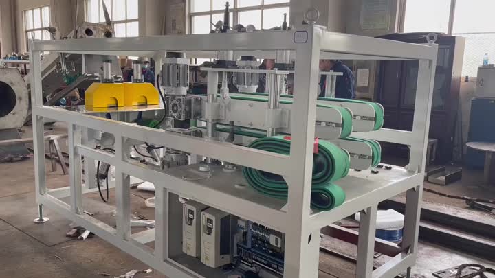 PVC Dual Pipe Cutting Machine