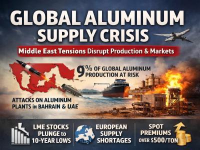 Нападения на алюминиевых гигантов Ближнего Востока вызывают обеспокоенность по поводу глобальных поставок