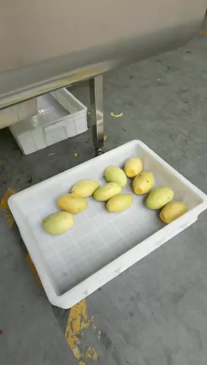 Mango Peeling And Pitting Machine