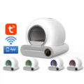 Modern Abs Plastic Cat Automatic Self Cleaning Litter Box with Custom Logo for Fast Delivery1