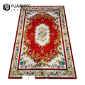 1200x1800mm Golden Porcelain Polished 3D Tiles: Crystal Flower Carpet Design for Luxury Floor Décor1