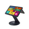 Hot Sale Foldable Dual Touchscreen All-in-One Rotatable Base POS System for Supermarkets1